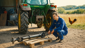 Wały napędowe do maszyn rolniczych i budowlanych
