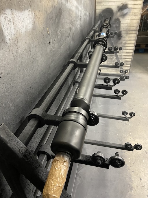 Wydłużanie wałów napędowych